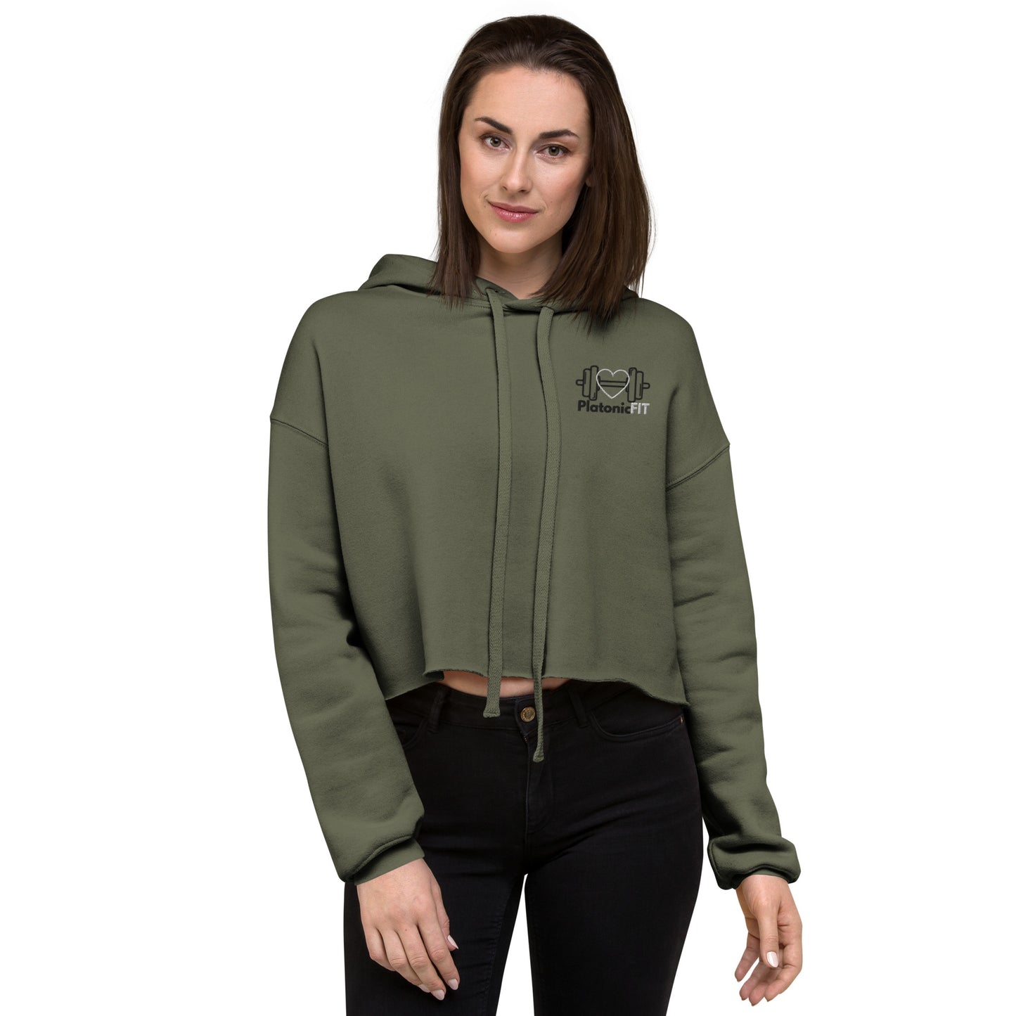 PlatonicFIT Crop Hoodie