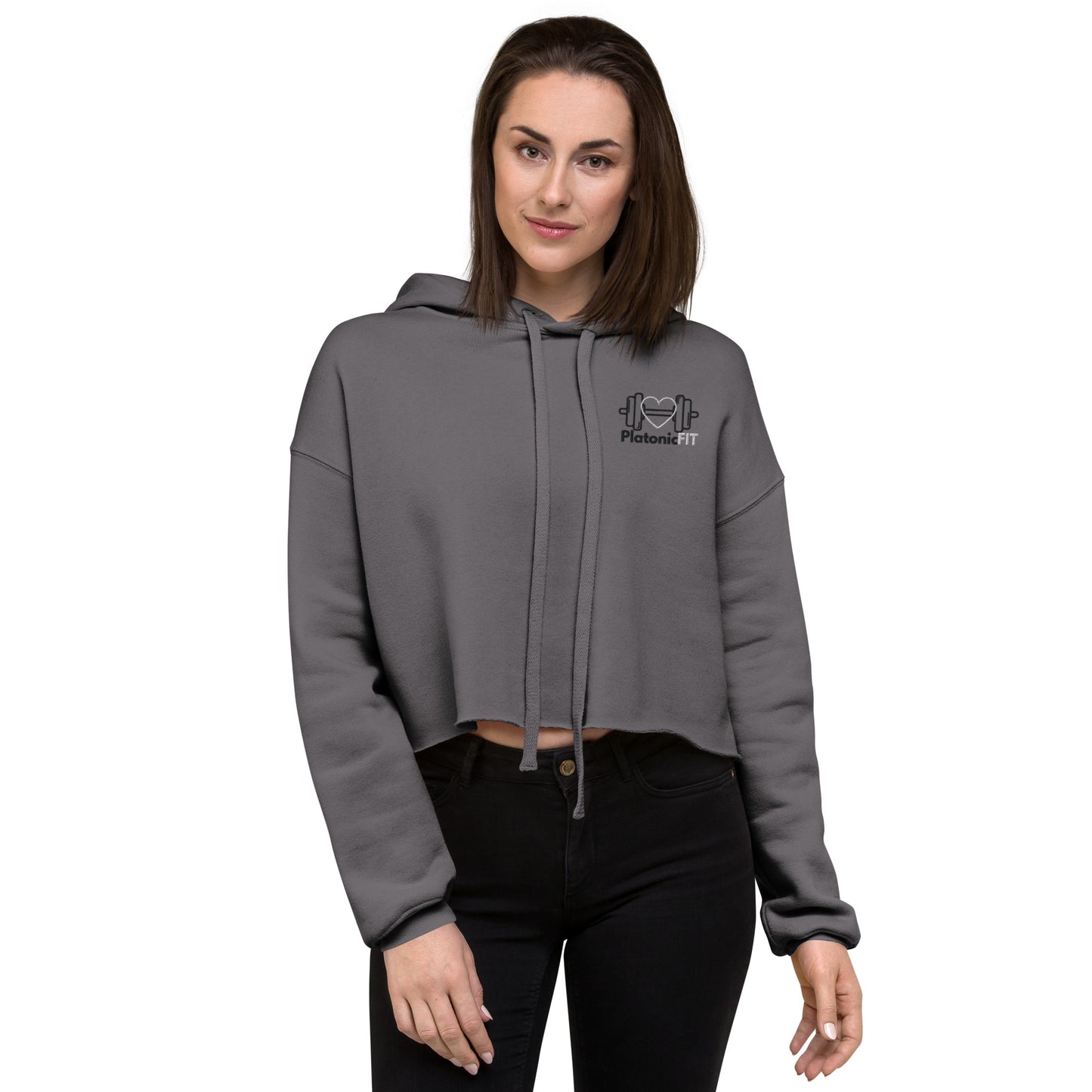 PlatonicFIT Crop Hoodie